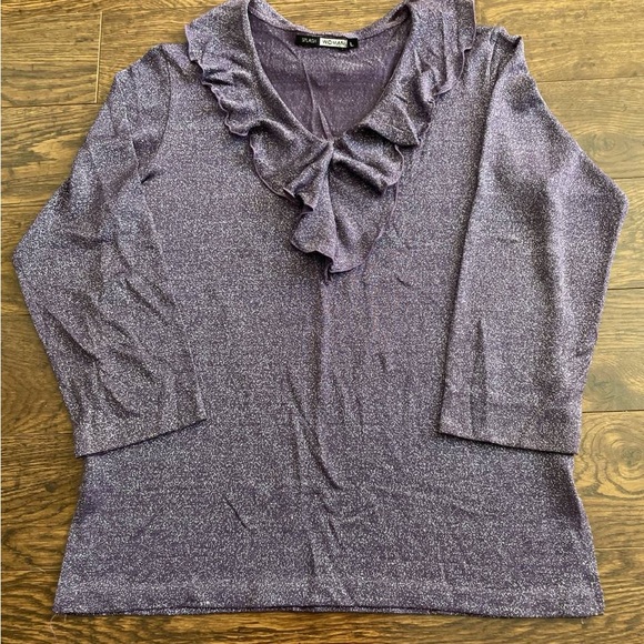 Splash Tops - Shimmering Purple Top